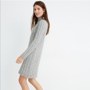 ✨ Reserved – Repurchase✨- Madewell Donegal Rolled Mockneck Sweater Dress